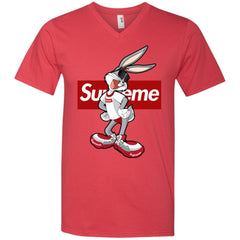 Supreme Rabbit T Shirt Men V-Neck T-Shirt Men V-Neck T-Shirt - parenttees