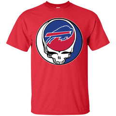 Buffalo Bills Grateful Dead Steal Your Face Football Nfl Shirts Men Cotton T-Shirt Men Cotton T-Shirt - parenttees