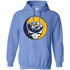 Nashville Predators Grateful Dead Steal Your Face Hockey Nhl Shirts Pullover Hoodie Sweatshirt Pullover Hoodie Sweatshirt - parenttees