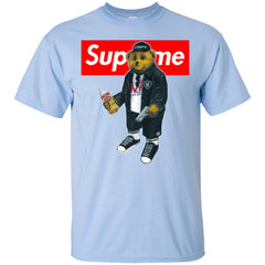 Supreme Bear Guns T-shirt Men Cotton T-Shirt Men Cotton T-Shirt - parenttees