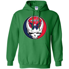 Washington Capitals Grateful Dead Steal Your Face Hockey Nhl Shirts Pullover Hoodie Sweatshirt Pullover Hoodie Sweatshirt - parenttees