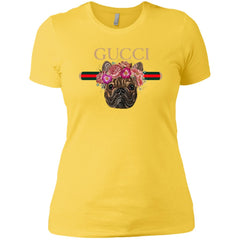 Gucci New Style Bull Dogs T-shirt Women Cotton T-Shirt Women Cotton T-Shirt - parenttees