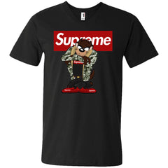 Supreme Hot Bear T-shirt Men V-Neck T-Shirt Men V-Neck T-Shirt - parenttees