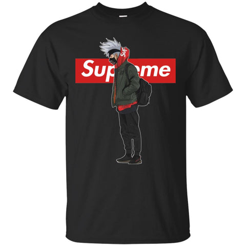 Supreme Naruto Funny Style T-shirt Men Cotton T-Shirt Black / S Men Cotton T-Shirt - parenttees