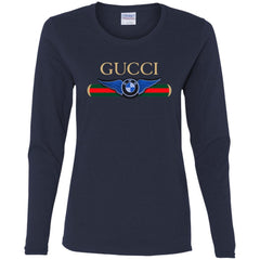 Gucci Bmw T-shirt Women Long Sleeve Shirt Women Long Sleeve Shirt - parenttees