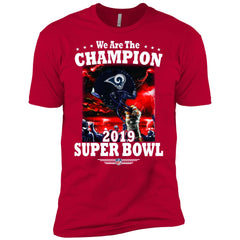 Nfl – Los Angeles Rams We Are The Champion 2019 Super Bowl Football Men Short Sleeve T-Shirt Men Short Sleeve T-Shirt - parenttees