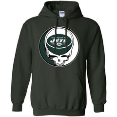 New York Jets Grateful Dead Steal Your Face Football Nfl Shirts Pullover Hoodie Sweatshirt Pullover Hoodie Sweatshirt - parenttees