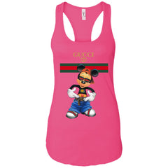 Gucci Logo Mickey Gift Trending T-shirt Women Tank Top Women Tank Top - parenttees