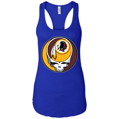 Washington Redskins Grateful Dead Steal Your Face Football Nfl Shirts Women Tank Top Women Tank Top - parenttees