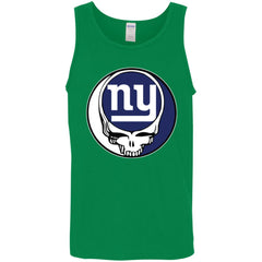 New York Giants Grateful Dead Steal Your Face Football Nfl Shirts Men Cotton Tank Men Cotton Tank - parenttees