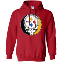 Pittsburgh Steelers Grateful Dead Steal Your Face Football Nfl Shirts Pullover Hoodie Sweatshirt Pullover Hoodie Sweatshirt - parenttees