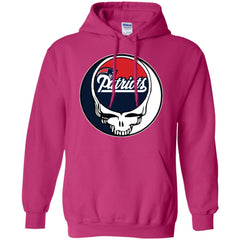 New England Patriots Grateful Dead Steal Your Face Football Nfl Shirts Pullover Hoodie Sweatshirt Pullover Hoodie Sweatshirt - parenttees