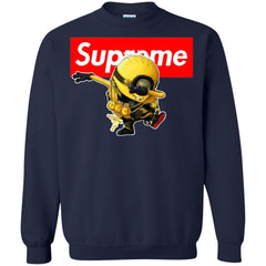 Supreme Minion T-shirt Trending Crewneck Pullover Sweatshirt Crewneck Pullover Sweatshirt - parenttees