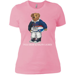 Ralph Lauren Polo Bear T-shirt Women Cotton T-Shirt Women Cotton T-Shirt - parenttees