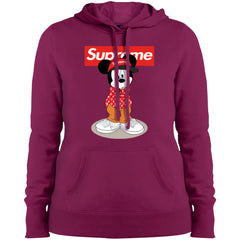 Supreme Mickey Mouse T-shirt Women Hooded Sweatshirt Women Hooded Sweatshirt - parenttees