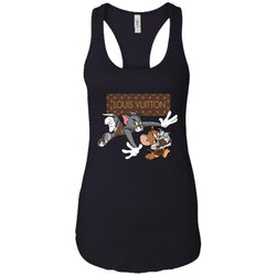 Louis Vuitton Cartoon Tom And Jerry T-shirt Women Tank Top