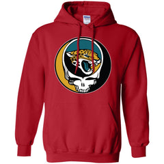 Jacksonville Jaguars Grateful Dead Steal Your Face Football Nfl Shirts Pullover Hoodie Sweatshirt Pullover Hoodie Sweatshirt - parenttees