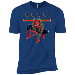 Spider Man Gucci Funny  Trend T- Shirt Men Short Sleeve T-Shirt Men Short Sleeve T-Shirt - parenttees