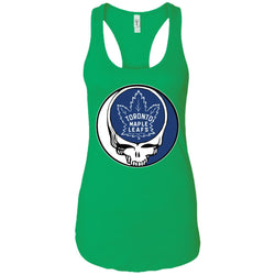 Toronto Maple Leafs Grateful Dead Steal Your Face Hockey Nhl Shirts Women Tank Top