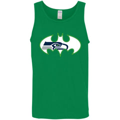 We Are The Seattle Seahawks Batman Nfl Mashup Men Cotton Tank Men Cotton Tank - parenttees