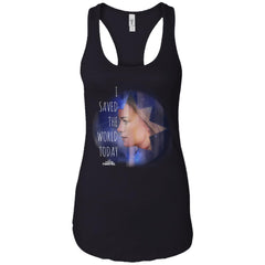 Captain Marvel Saved The World Portrait Women Tank Top Women Tank Top - parenttees