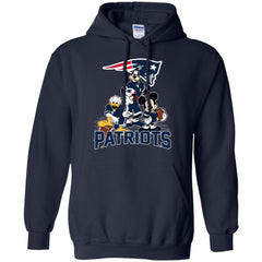 Mickey Mouse New England Patriots American Football Nfl Sports Shirt Pullover Hoodie Sweatshirt Pullover Hoodie Sweatshirt - parenttees