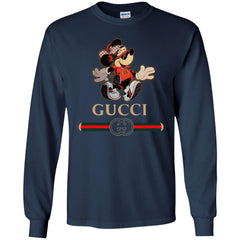 Gucci Mickey Fashion Stylelist Music T-shirt Men Long Sleeve Shirt Men Long Sleeve Shirt - parenttees