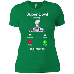 Nfl - Super Bowl Is Calling And I Must Go New Orleans Saints 2019 Football Women Cotton T-Shirt Women Cotton T-Shirt - parenttees