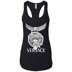 Versace Supervip Logo T-shirt Women Tank Top