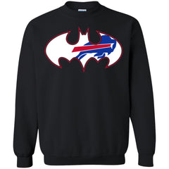 We Are The Buffalo Bills Batman Nfl Mashup Crewneck Pullover Sweatshirt Crewneck Pullover Sweatshirt - parenttees