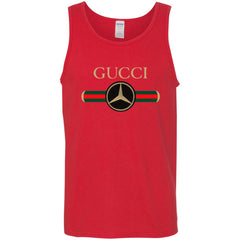 Gucci Mercedes T-shirt Men Cotton Tank Men Cotton Tank - parenttees