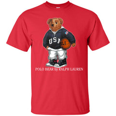 Polo Bear Ralph Lauren Shirt Men Cotton T-Shirt Men Cotton T-Shirt - parenttees