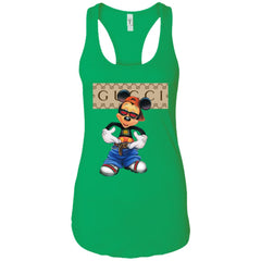 Gucci Logo Shirt Mickey Mouse T-shirt Women Tank Top Women Tank Top - parenttees