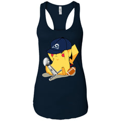 Nfl – Los Angeles Rams Pikachu Super Bowl 2019 Football Women Tank Top Women Tank Top - parenttees