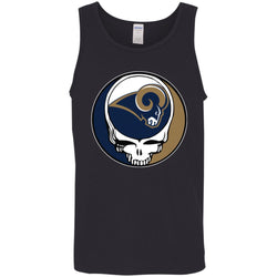 Los Angeles Rams Grateful Dead Steal Your Face Football Nfl Shirts Men Cotton Tank