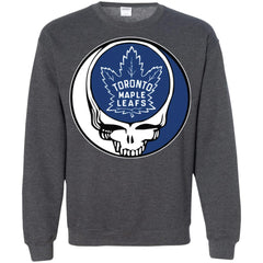 Toronto Maple Leafs Grateful Dead Steal Your Face Hockey Nhl Shirts Crewneck Pullover Sweatshirt Crewneck Pullover Sweatshirt - parenttees