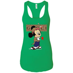 Couple Gucci Mickey Tshirt Valentine's Day Women Tank Top Women Tank Top - parenttees