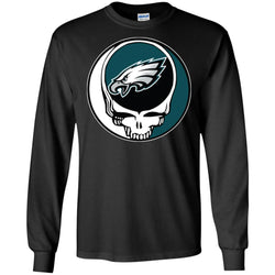 Philadelphia Eagles Grateful Dead Steal Your Face Football Nfl Shirts Men Long Sleeve Shirt