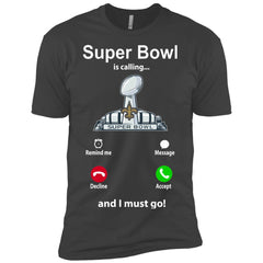 Nfl - Super Bowl Is Calling And I Must Go New Orleans Saints 2019 Football Men Short Sleeve T-Shirt Men Short Sleeve T-Shirt - parenttees