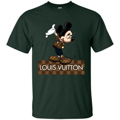 Louis Vuitton Mickey T-shirt Men Cotton T-Shirt Men Cotton T-Shirt - parenttees