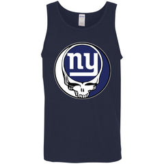 New York Giants Grateful Dead Steal Your Face Football Nfl Shirts Men Cotton Tank Men Cotton Tank - parenttees