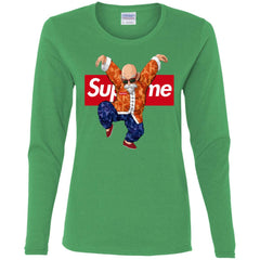 Supreme Kame Turtle Dragon Ball T-shirt Women Long Sleeve Shirt Women Long Sleeve Shirt - parenttees