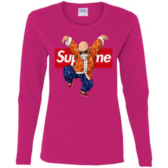 Supreme Kame Turtle Dragon Ball T-shirt Women Long Sleeve Shirt Women Long Sleeve Shirt - parenttees