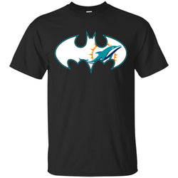 We Are The Miami Dolphins Batman Nfl Mashup Men Cotton T-Shirt