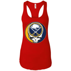 Buffalo Sabres Grateful Dead Steal Your Face Hockey Nhl Shirts Women Tank Top Women Tank Top - parenttees