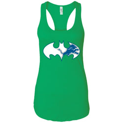 We Are The Detroit Lions Batman Nfl Mashup Women Tank Top