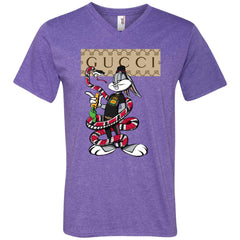 Gucci Rabbit Snake Gift Birthday T-shirt Men V-Neck T-Shirt Men V-Neck T-Shirt - parenttees