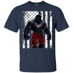 Giants Hulk Cleveland Indians T-shirt Flag Men Cotton T-Shirt