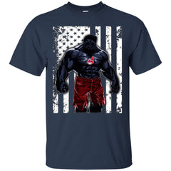 Giants Hulk Cleveland Indians T-shirt Flag Men Cotton T-Shirt Men Cotton T-Shirt - parenttees