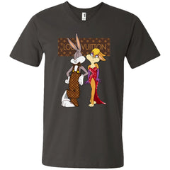 Louis Vuitton Rabbit Love Family T-shirt Men V-Neck T-Shirt Men V-Neck T-Shirt - parenttees